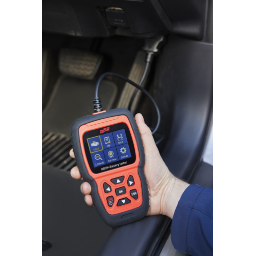 Chicane Auto Diagnostic Scan Tool + Battery Tester OBDII - CH5016